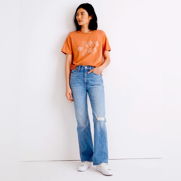 Madewell Denim - Madewell high rise bootcut jeans size 27. Distress broken down‎ . Great pair